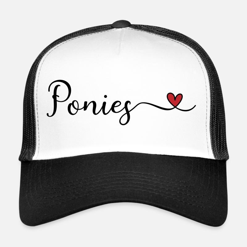 Poneys Casquette trucker 