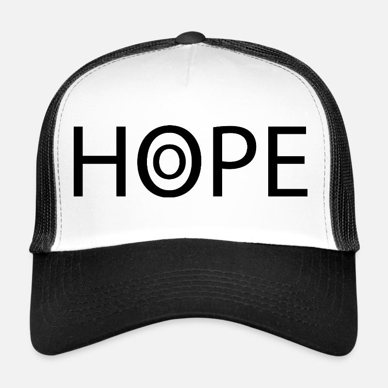 HOPE noir Casquette trucker 
