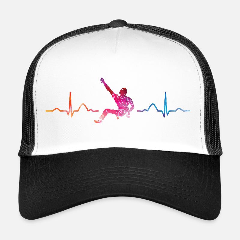 Battement de cœur de Boulderer Bloc Bloc Casquette trucker 
