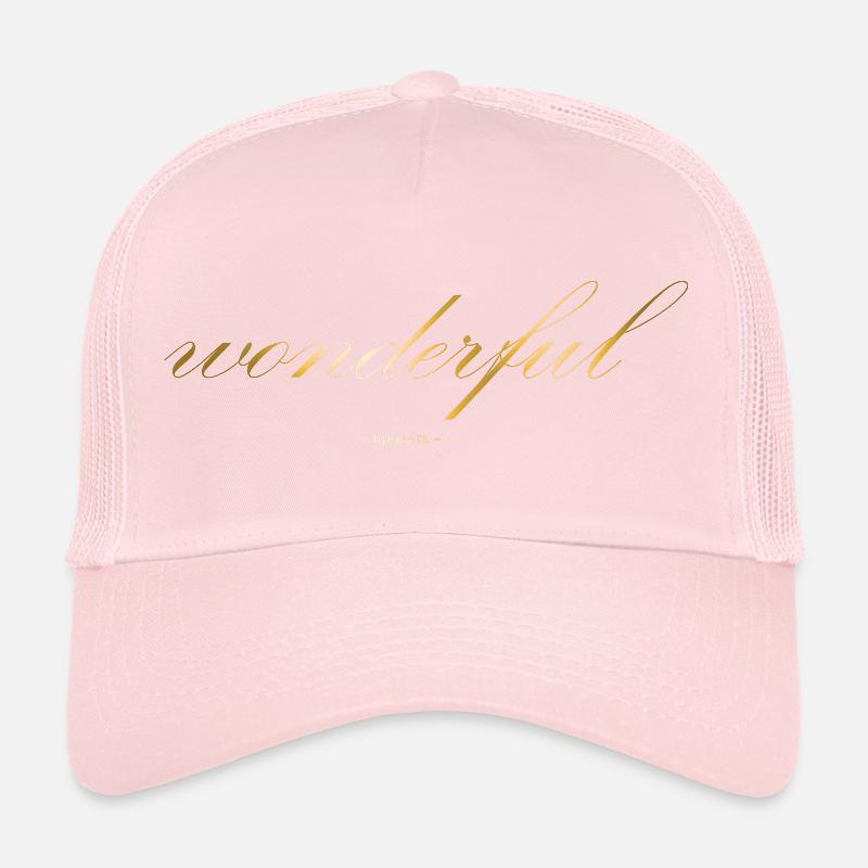 Merveilleux Casquette trucker 