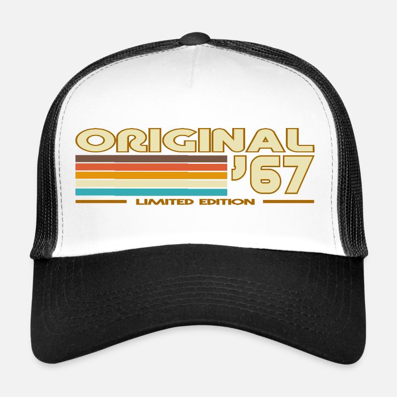 Original 67 rétro arc-en-ciel Casquette trucker 