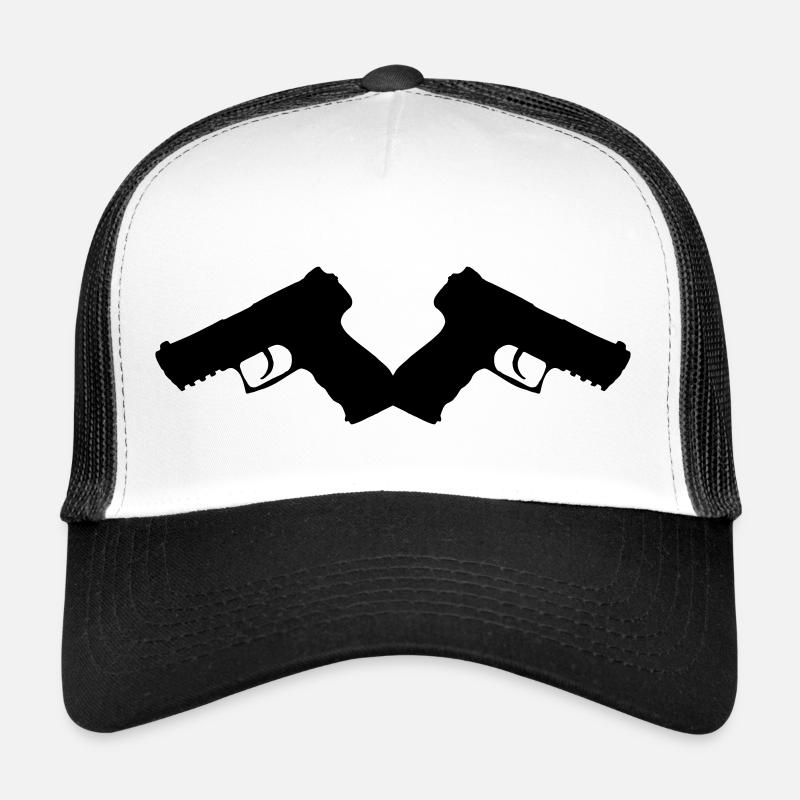 gun2_2_mal6 Trucker Cap