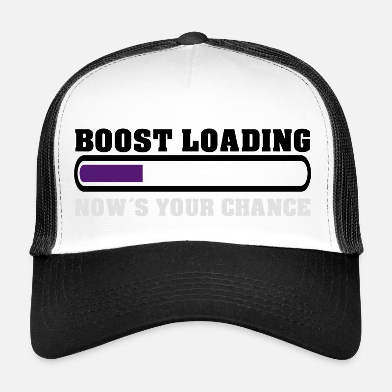 Boost Loading Nows Your Chance - Trucker Cap - Weiß/Schwarz
