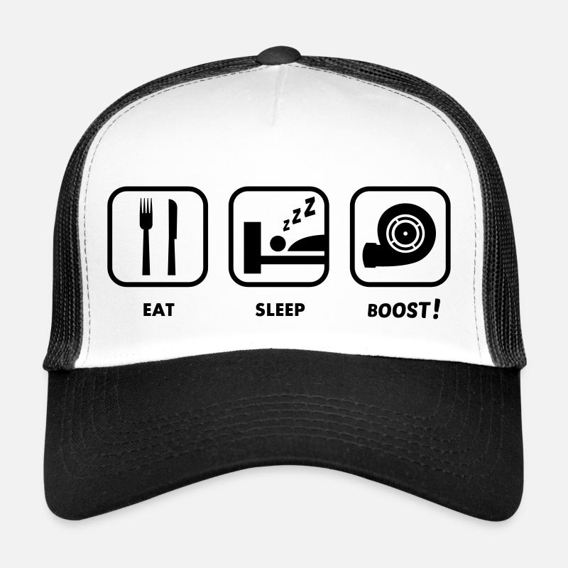 JDM Eat, Sleep, BOOST! Trucker Cap
