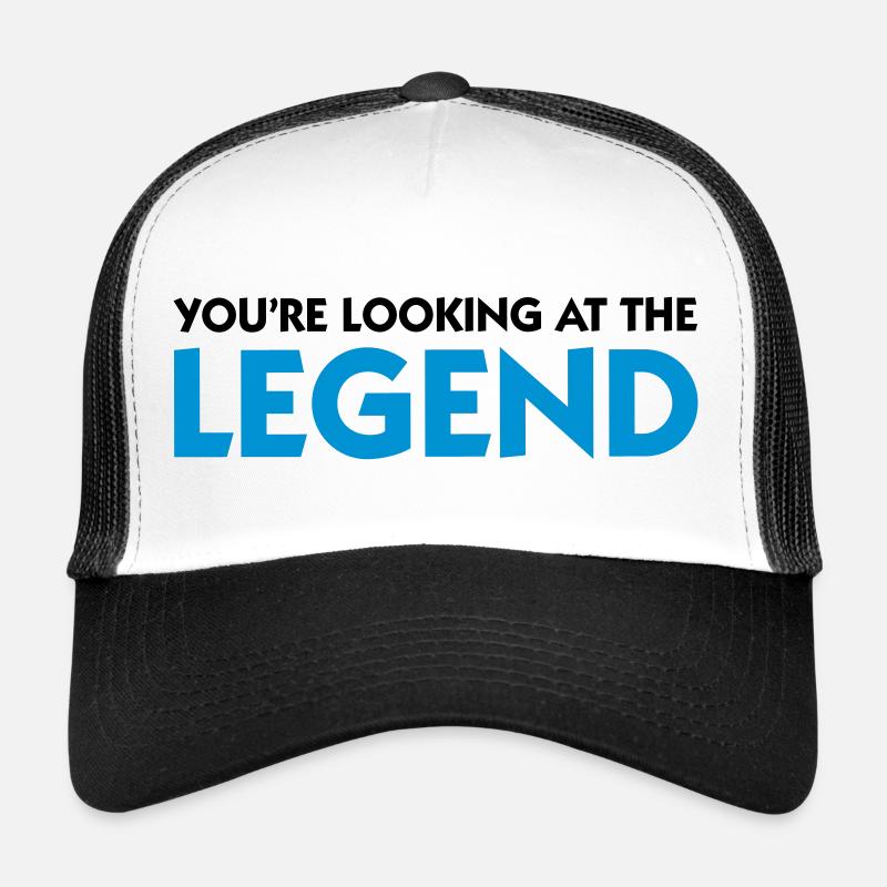 La légende est en face de vous! Casquette trucker 