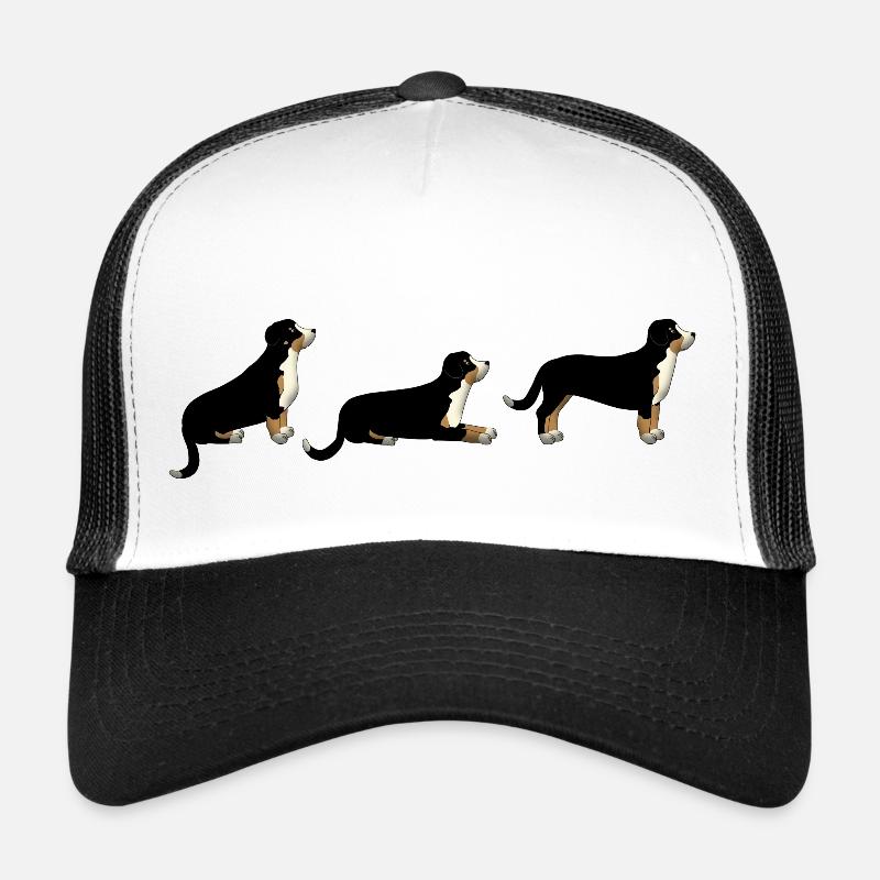 space standing empty Trucker Cap