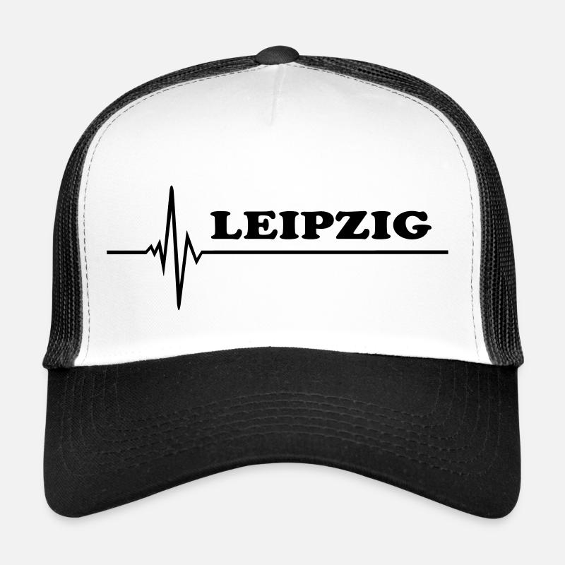 Leipzig - Trucker Cap - white/black