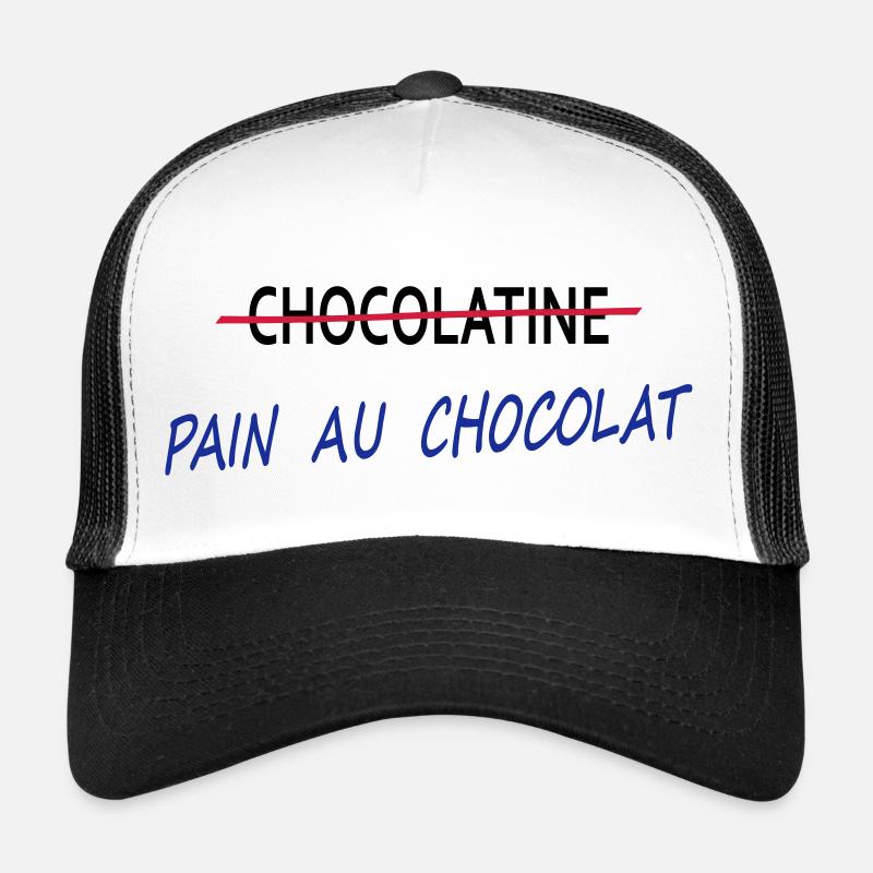 Pain au chocolat Casquette trucker 