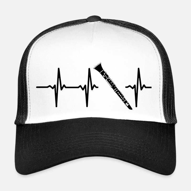 A HEART IS BEATING FOR THE CLARINET! Trucker Cap