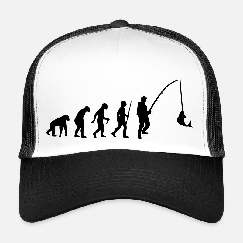 EVOLUTION DE POISSON ! Casquette trucker 
