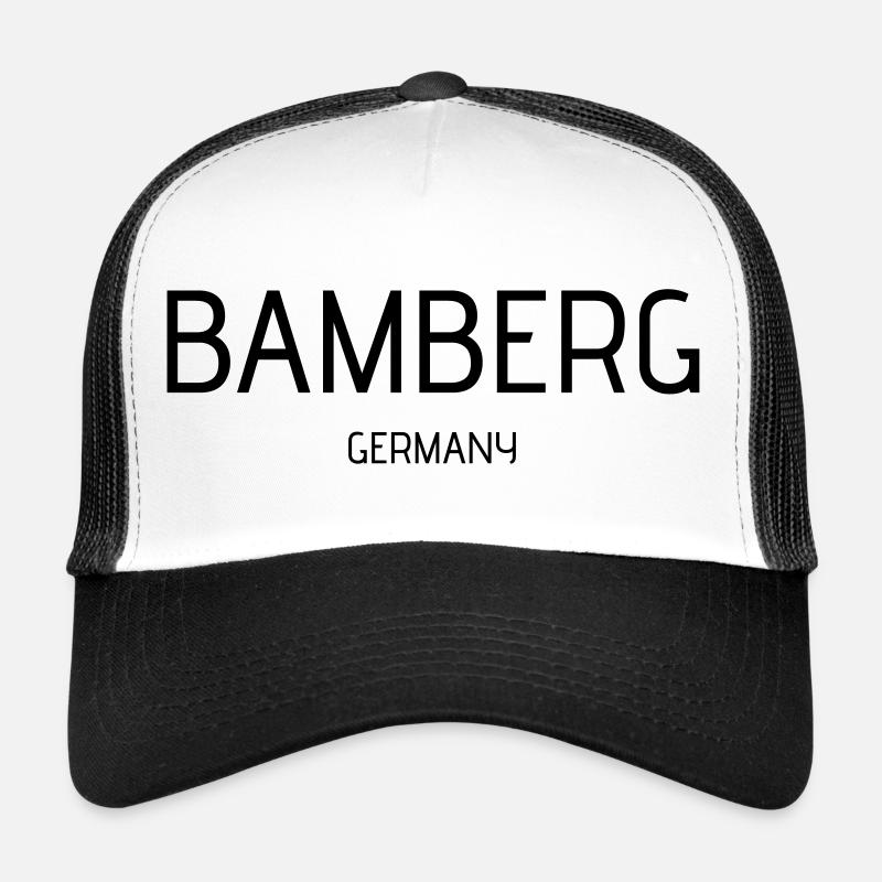 Bamberg - Trucker Cap - Weiß/Schwarz