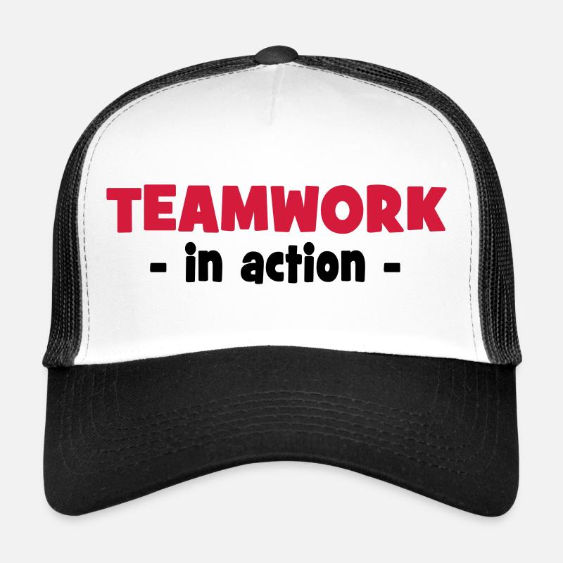 Teamwork in Action Trucker Cap