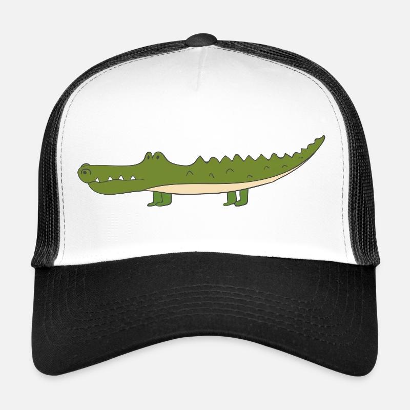 crocodile Casquette trucker 