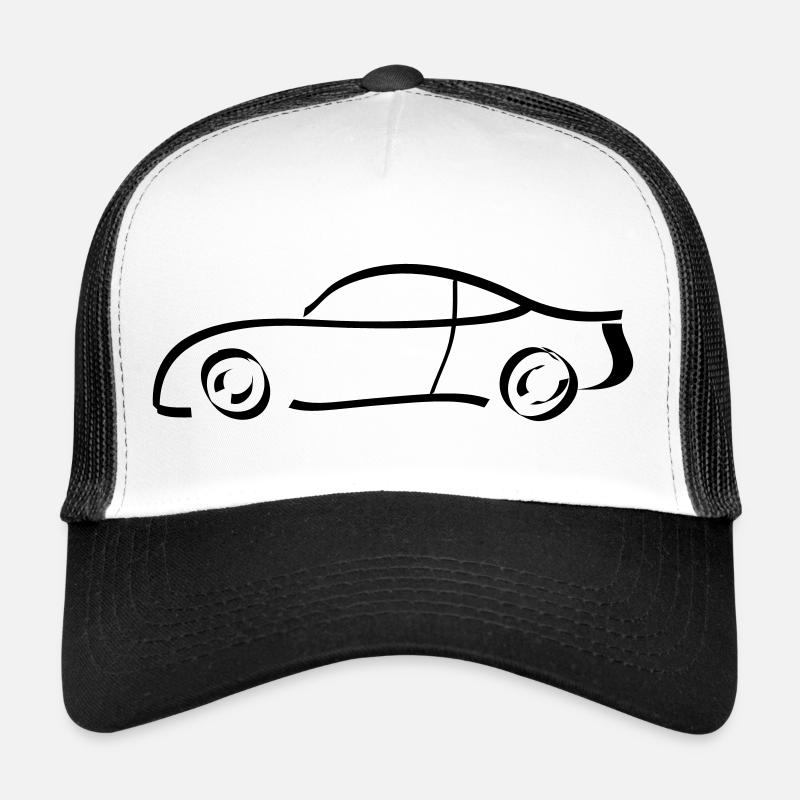 voiture Casquette trucker 