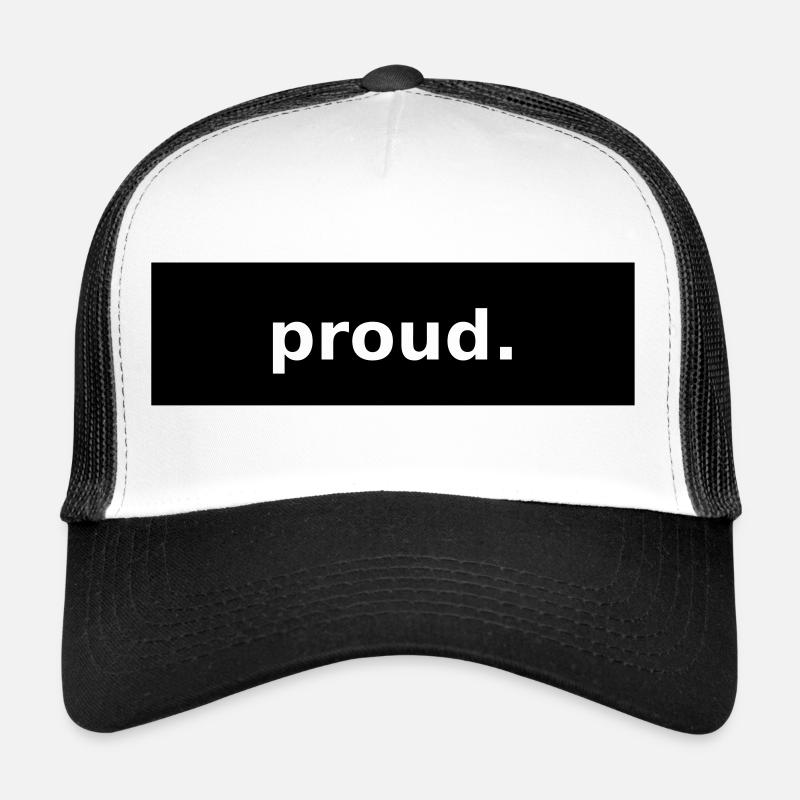 fier Casquette trucker 