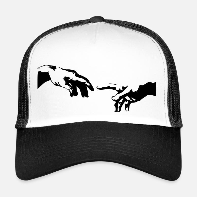 der Hand - Trucker Cap - Weiß/Schwarz