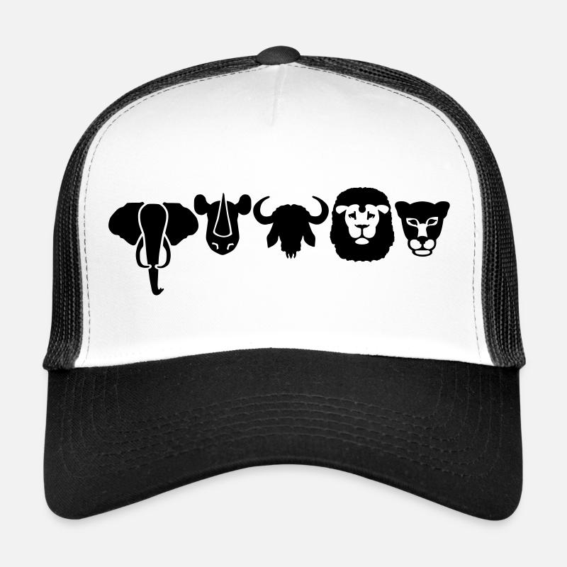 Africa animals big five Trucker Cap