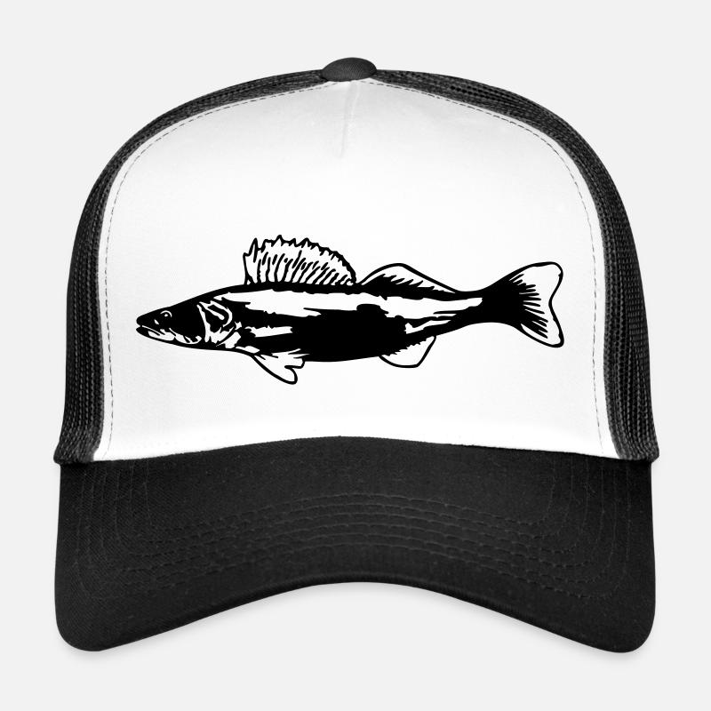 Zander ST - Trucker Cap - Weiß/Schwarz