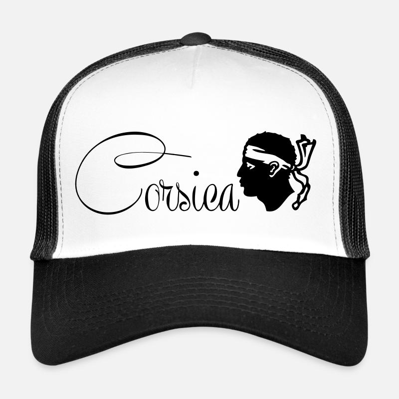 Korsyka - Trucker Cap - white/black