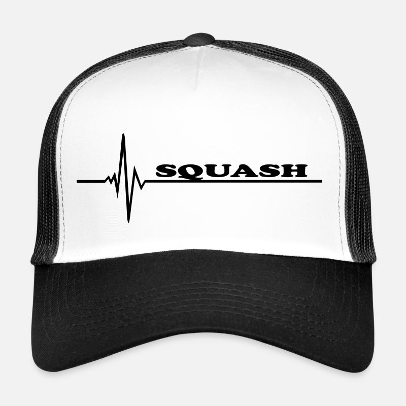 Squash - Trucker Cap - white/black
