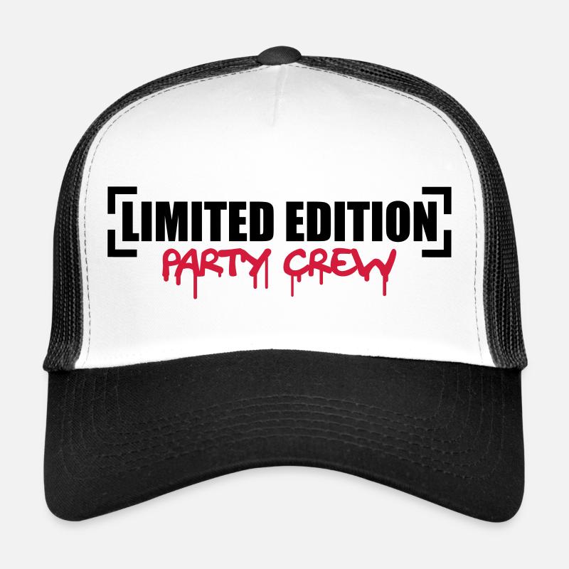 Limited Edition Party Crew Design Trucker Cap