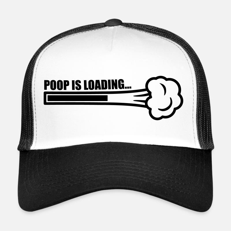 Poop Is Loading Casquette trucker 