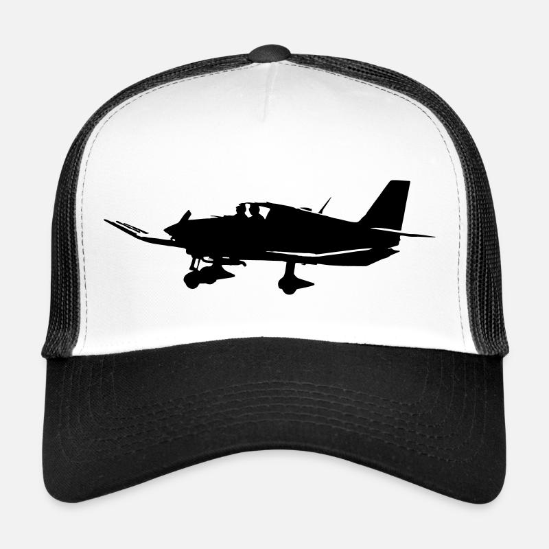 Robin - Trucker Cap - white/black