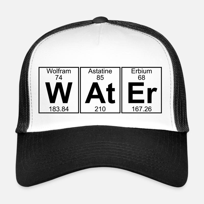 W-A-Er (eau) - complet Casquette trucker 