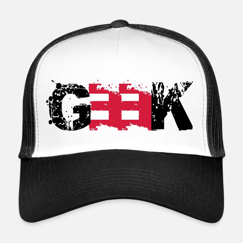 Geek Farbabdruck Casquette trucker 