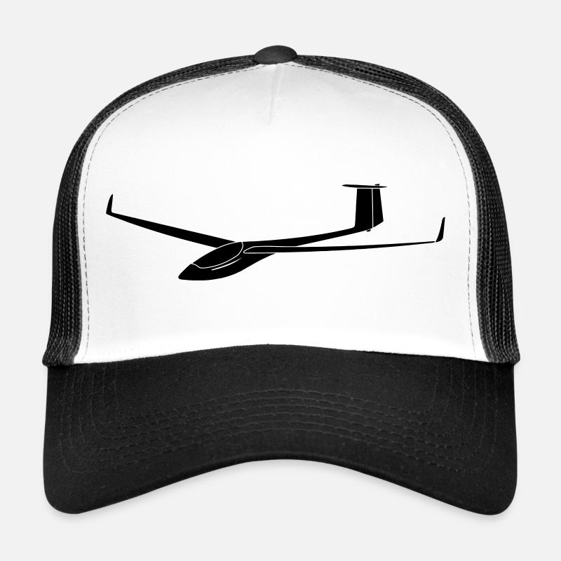 gliding glider asw 24 - Trucker Cap - white/black