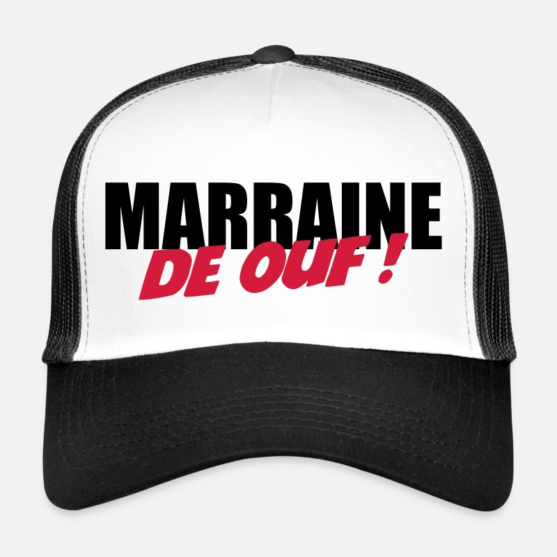 Marraine de ouf ! Casquette trucker 