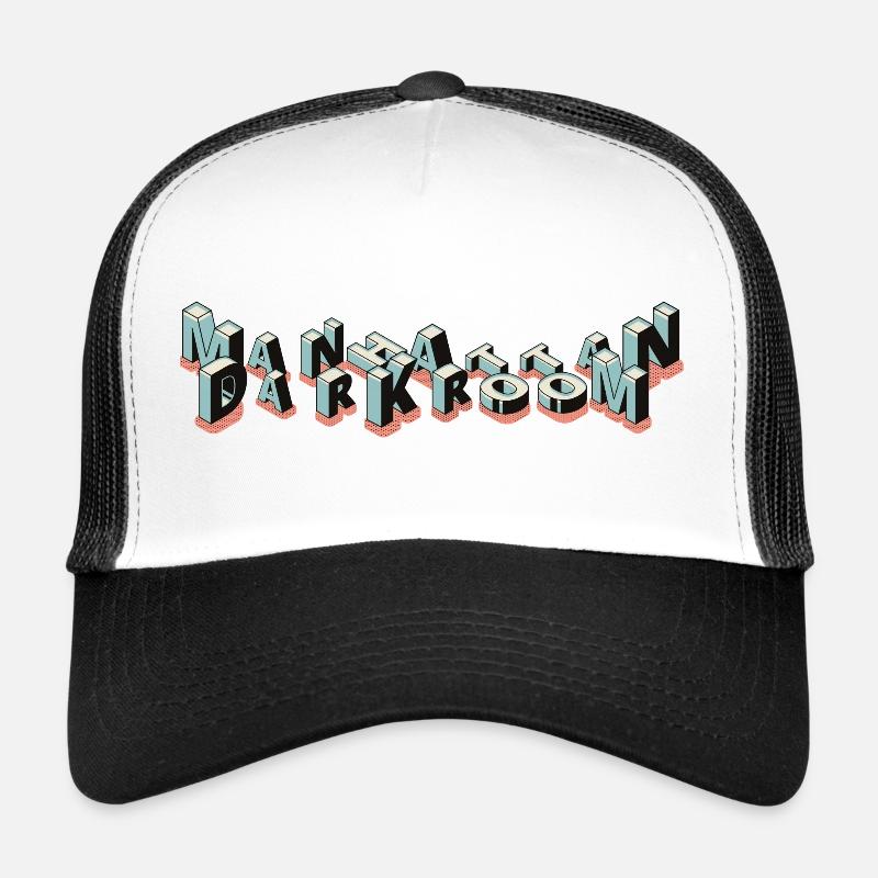 Manhattan Darkroom - Trucker Cap - white/black
