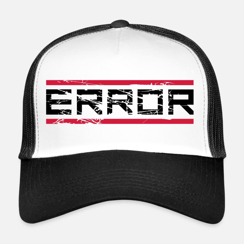 rote balken kratzer geek error computer download n Casquette trucker 