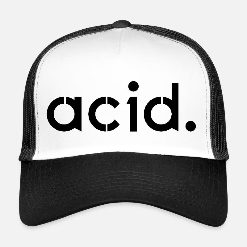 Techno - Techno music - Rave - Acid - Musik Trucker Cap