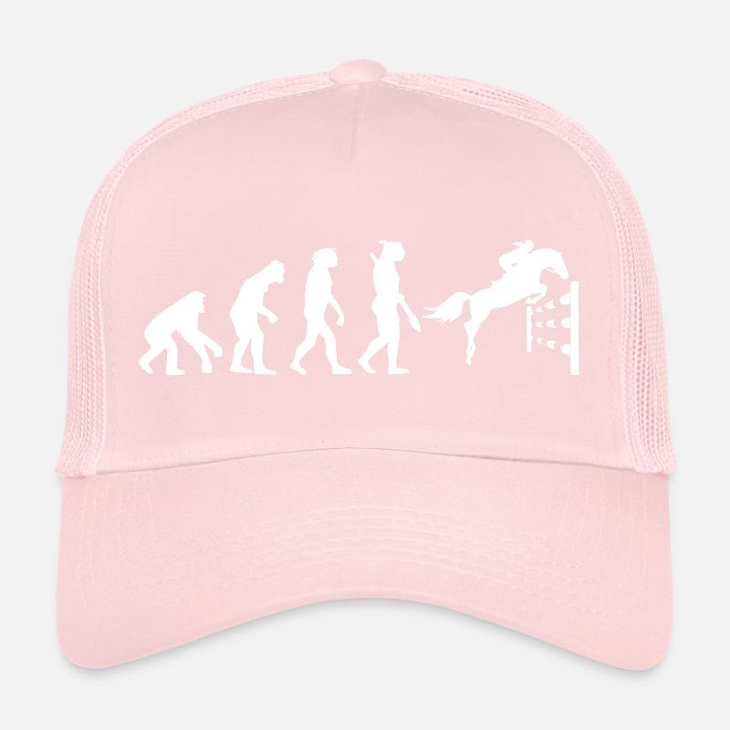 Equestrian Riding Evolution Horse Equestrian Gift Trucker Cap