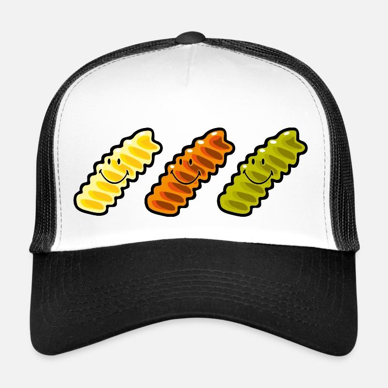 Smiley Fusilli Pasta Casquette trucker 