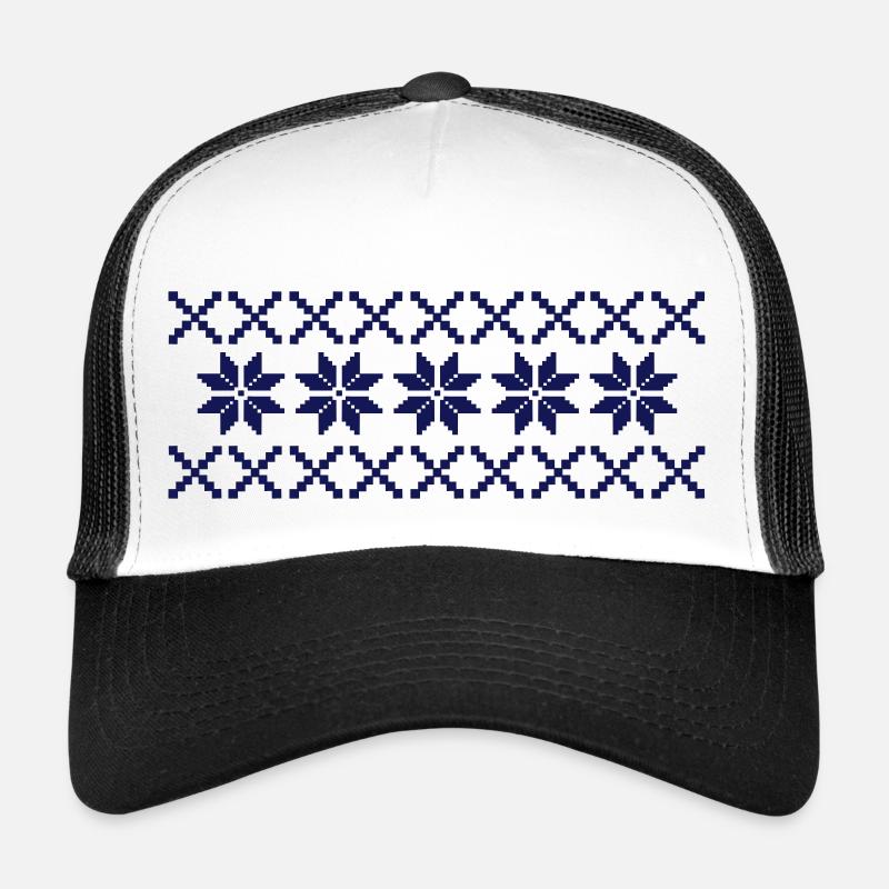 norwegen_muster_01 Trucker Cap