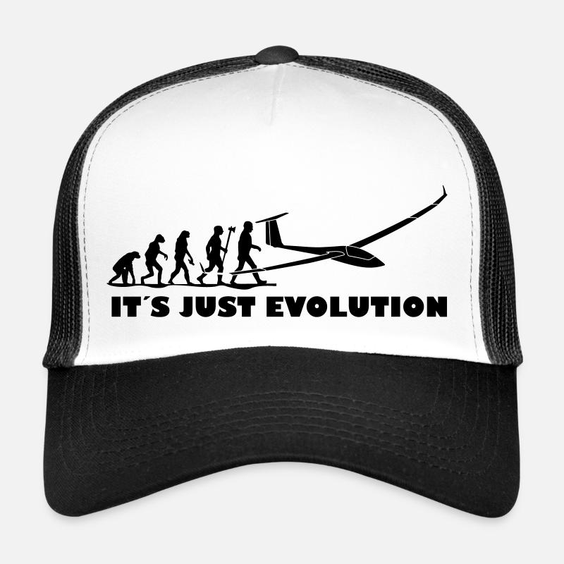 evolution segelfliegen - Trucker Cap - Weiß/Schwarz