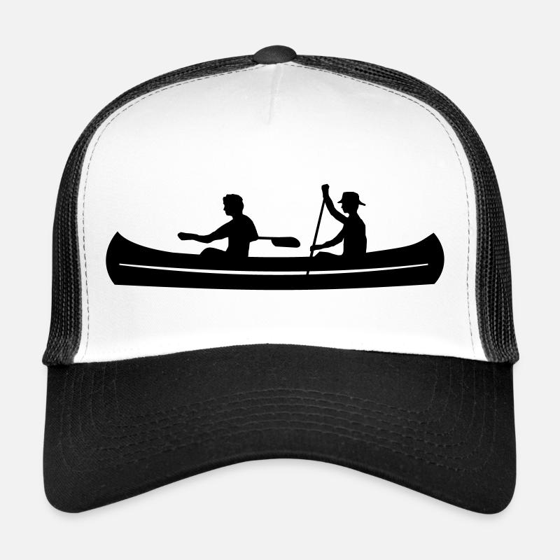 Sport - Kanu - Trucker Cap - Weiß/Schwarz
