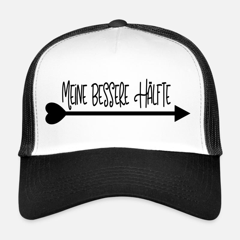 meine_bessere_haelfte_pfeil_rechts Trucker Cap