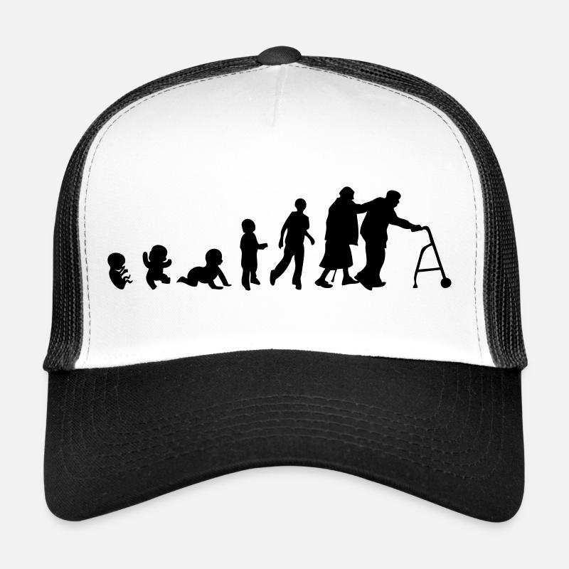 Evolution Mensch Mensch Alter Trucker Cap