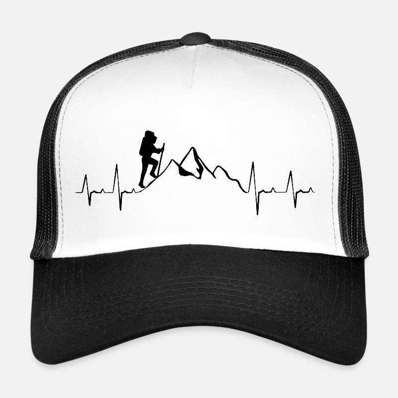 Hiking, climbing, climb, walking, mountain, hike, Trucker Cap