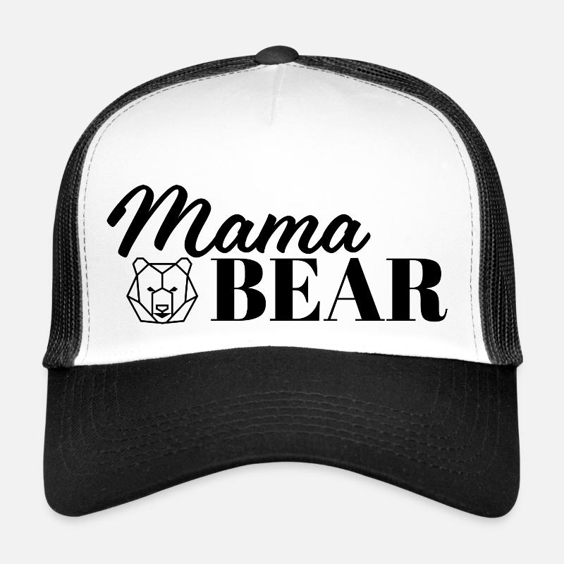Mama Bear - Trucker Cap - white/black