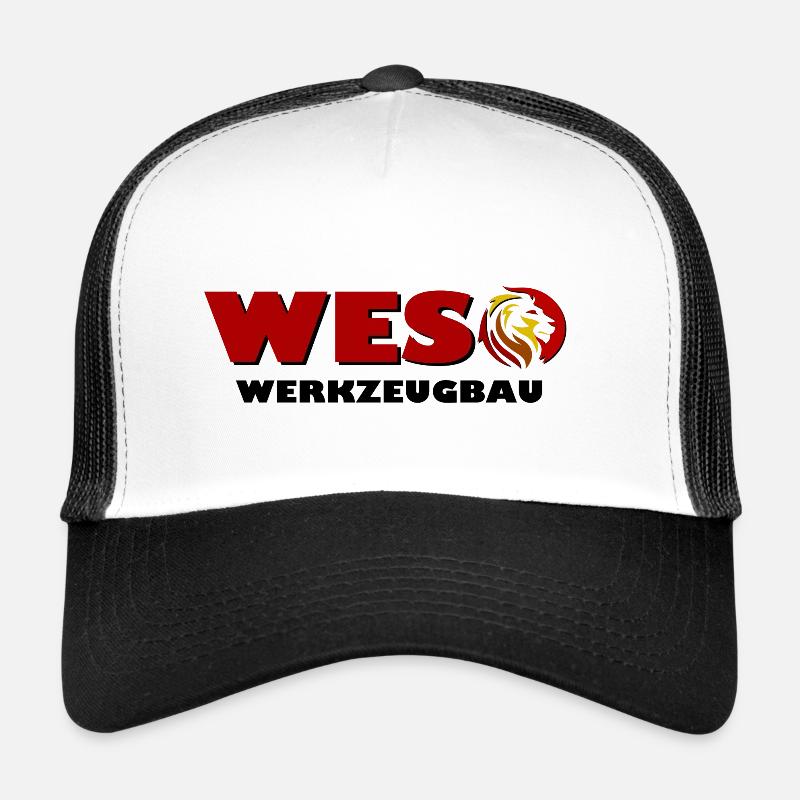 weso - Trucker Cap - Weiß/Schwarz