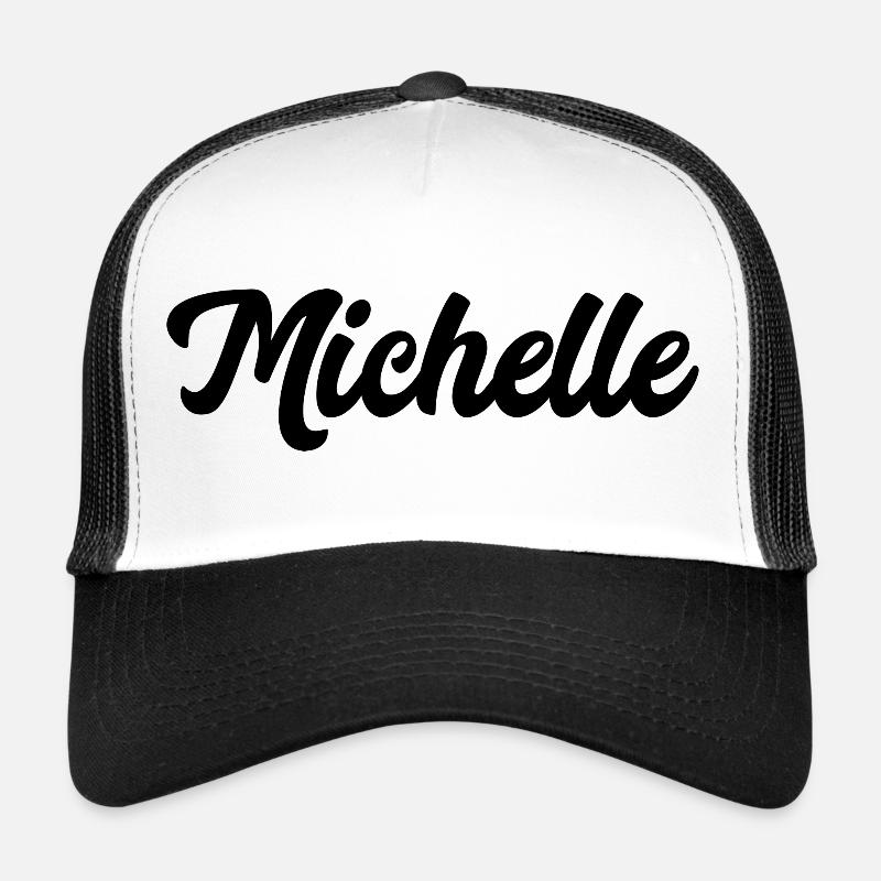 Michelle Custom Text Birthday Name Trucker Cap