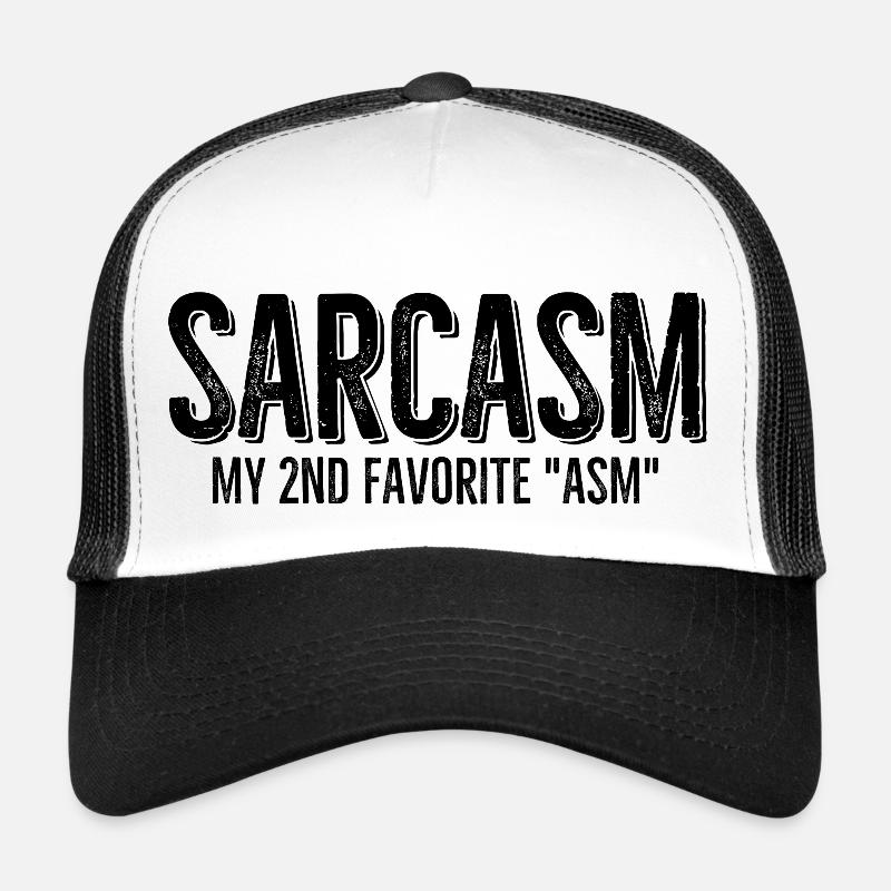 Sarkasmus Mein 2. Favorit Trucker Cap