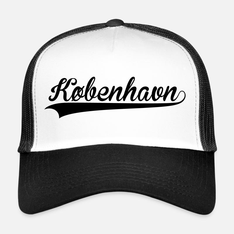 Copenhagen - Trucker Cap - white/black