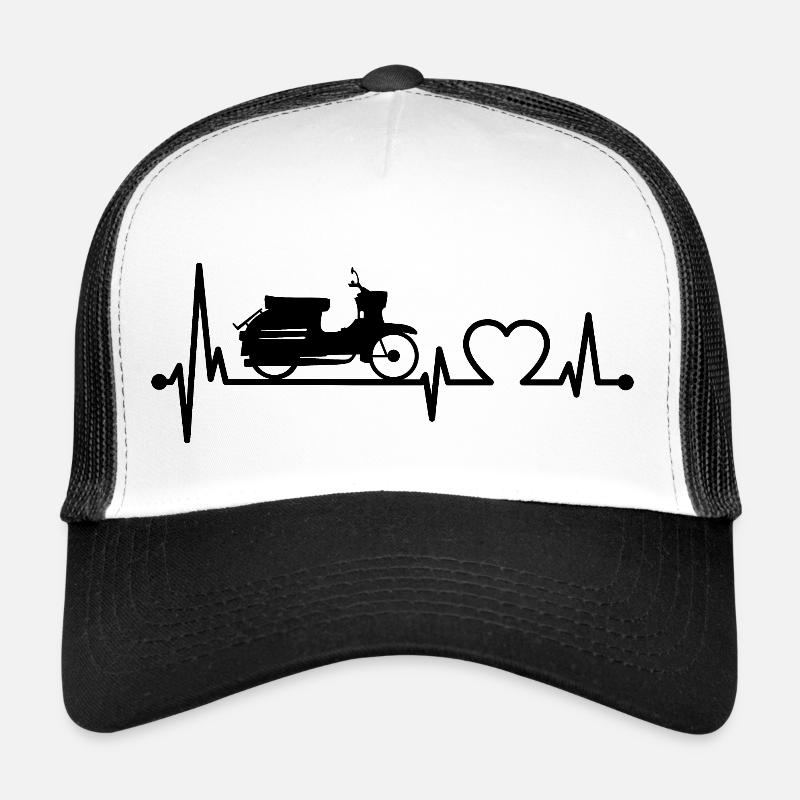 Simson Hirondelle -noir- Casquette trucker 