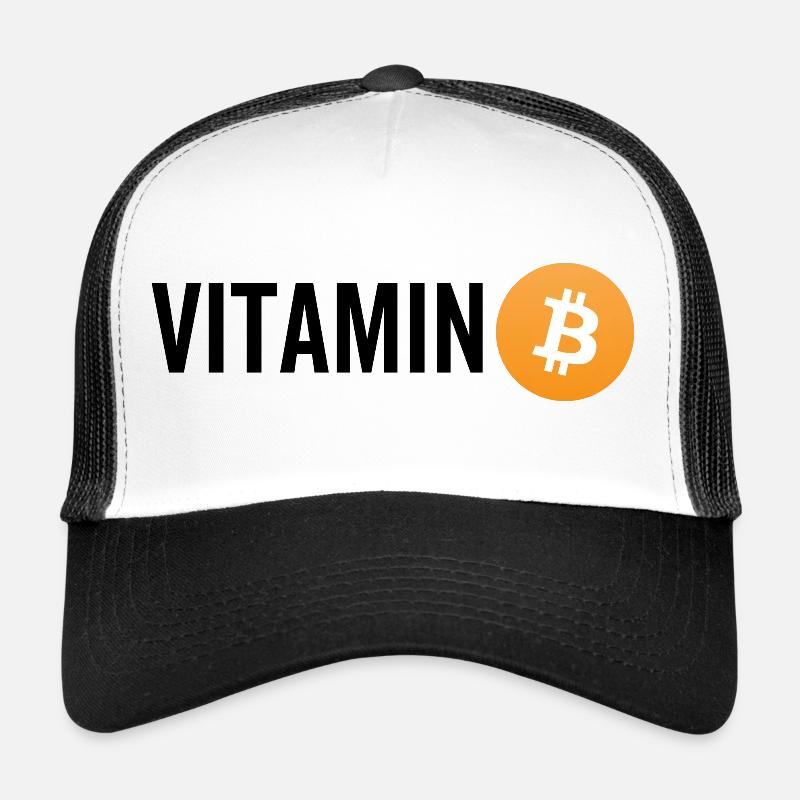 Vitamine Bitcoin Casquette trucker 