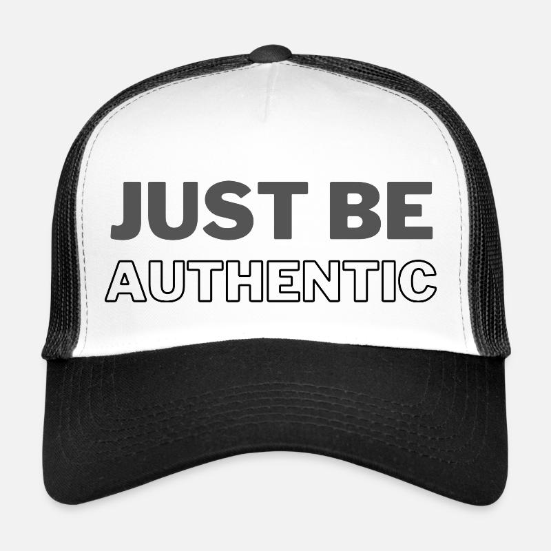 einfach authentisch sein Trucker Cap